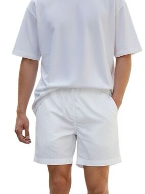 Standard/Cloth by Urban Outfitters Men Swim/ Active White Shorts
